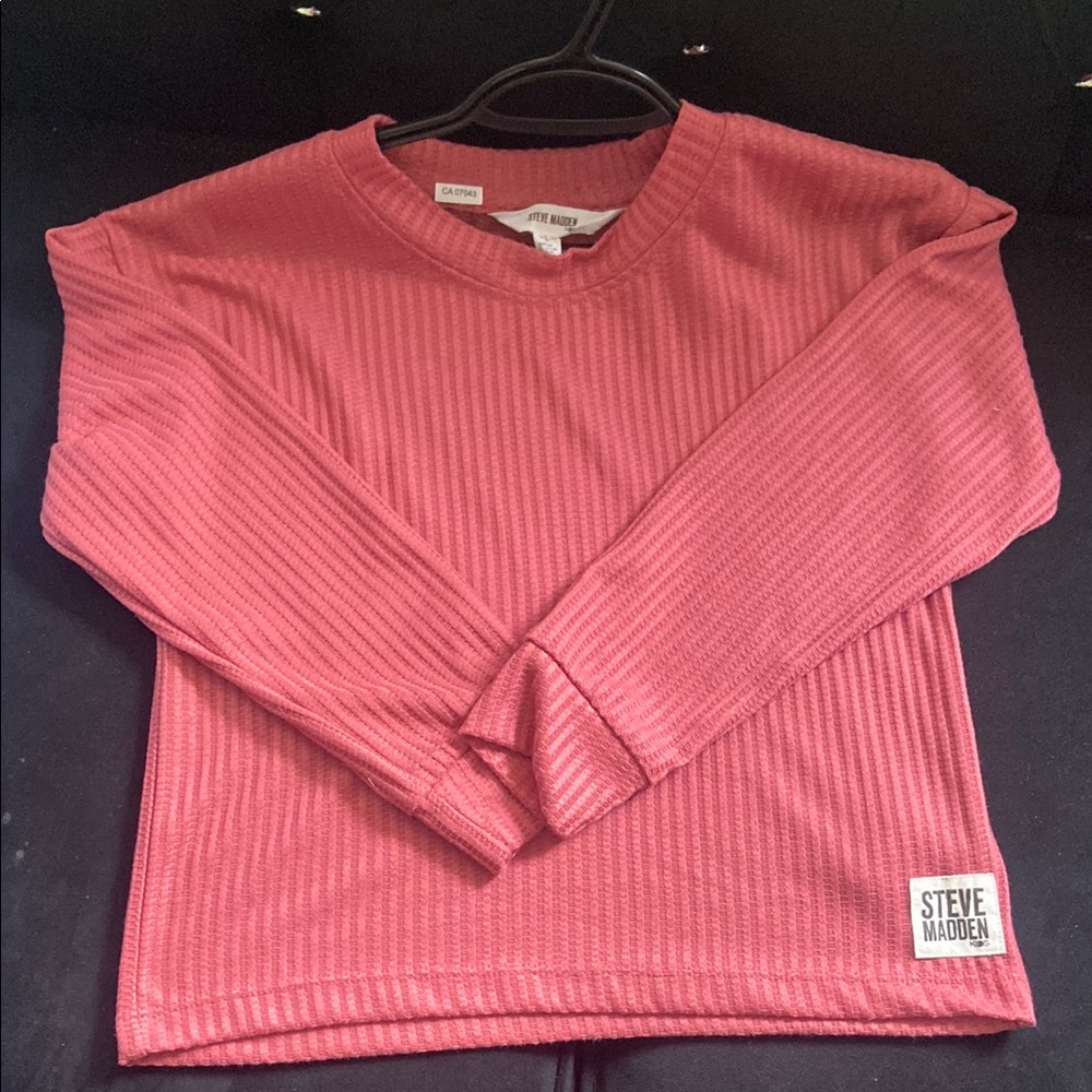 Steve Madden Girl’s Red Top. New without tags.